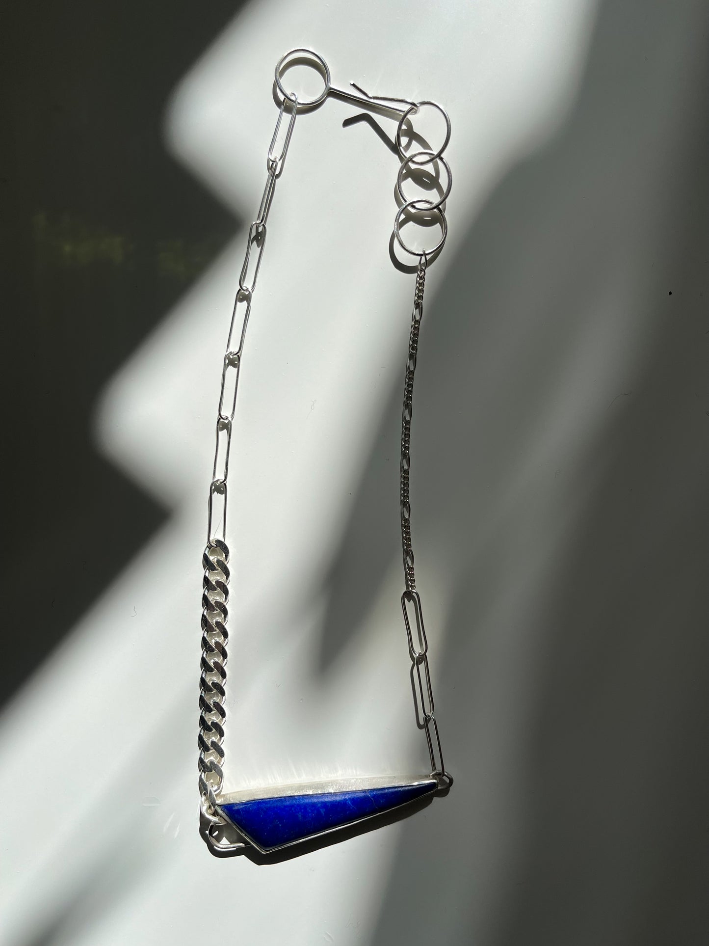 Lapis Lazuli 3-Chain Necklace
