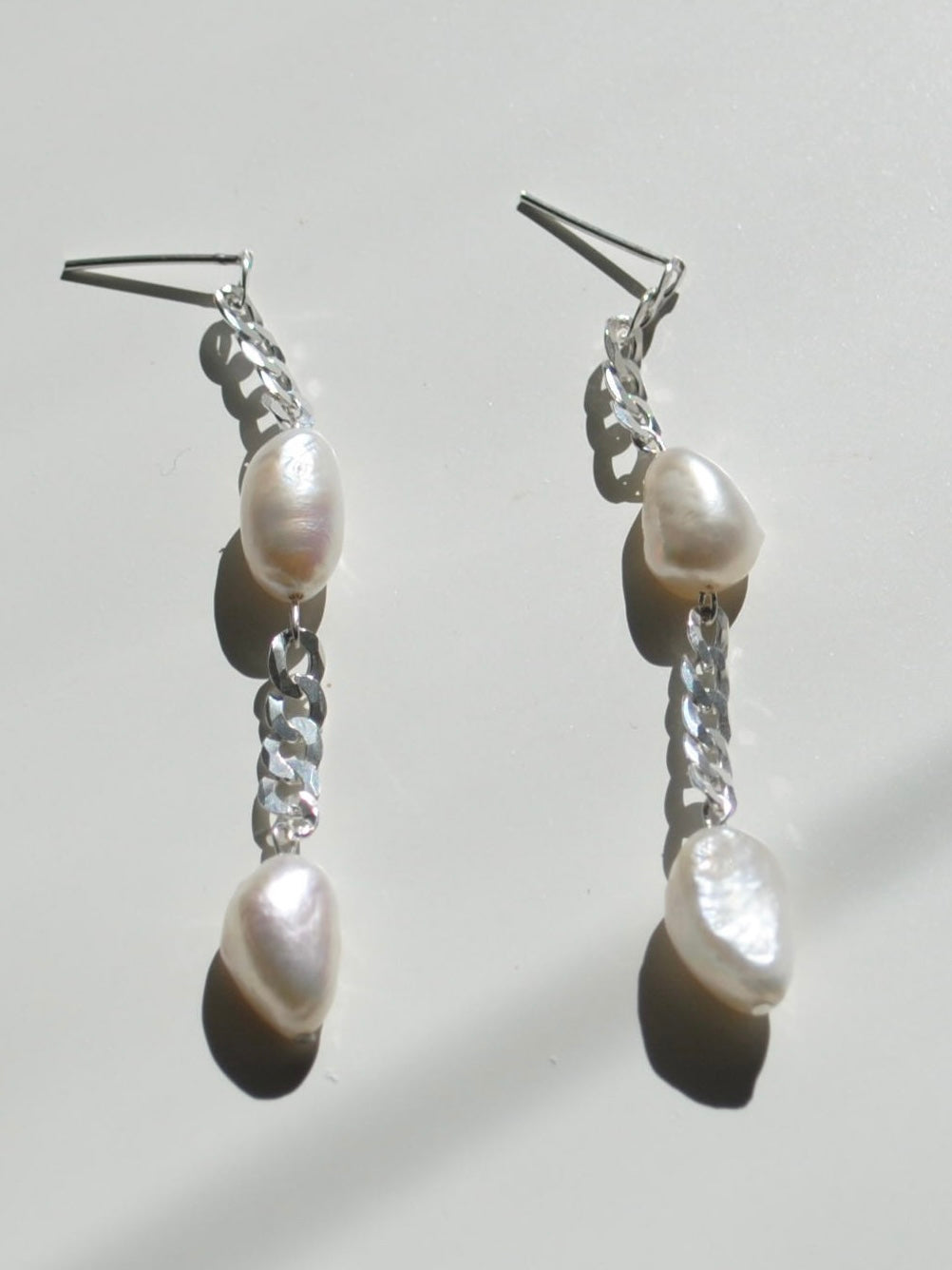 Pearls n’ Chains Earrings